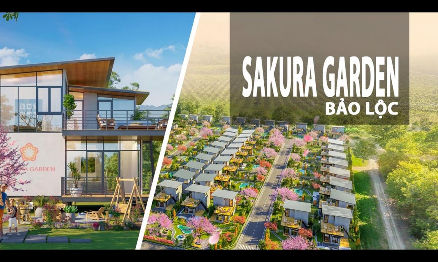 Phối cảnh khu nghỉ dưỡng Sakura Garden