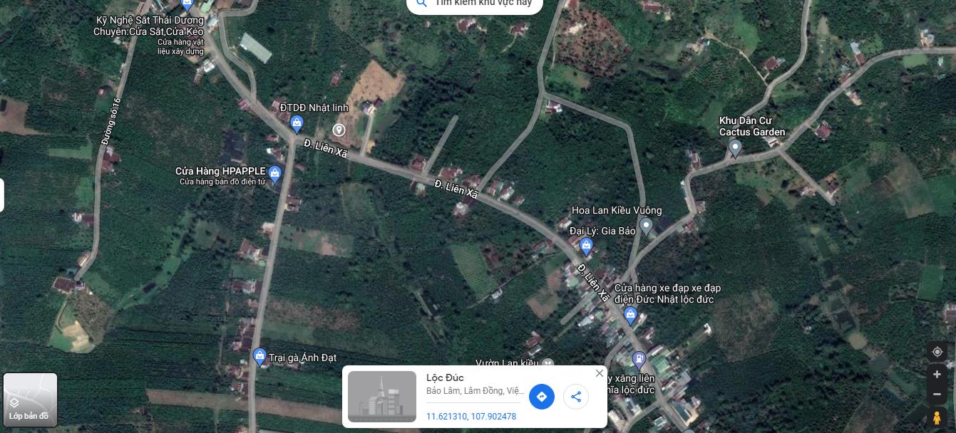 Giảm 120 triệu cho lô đất đẹp thuộc dự án Flora Bảo Lộc cách đường liên xã 100m