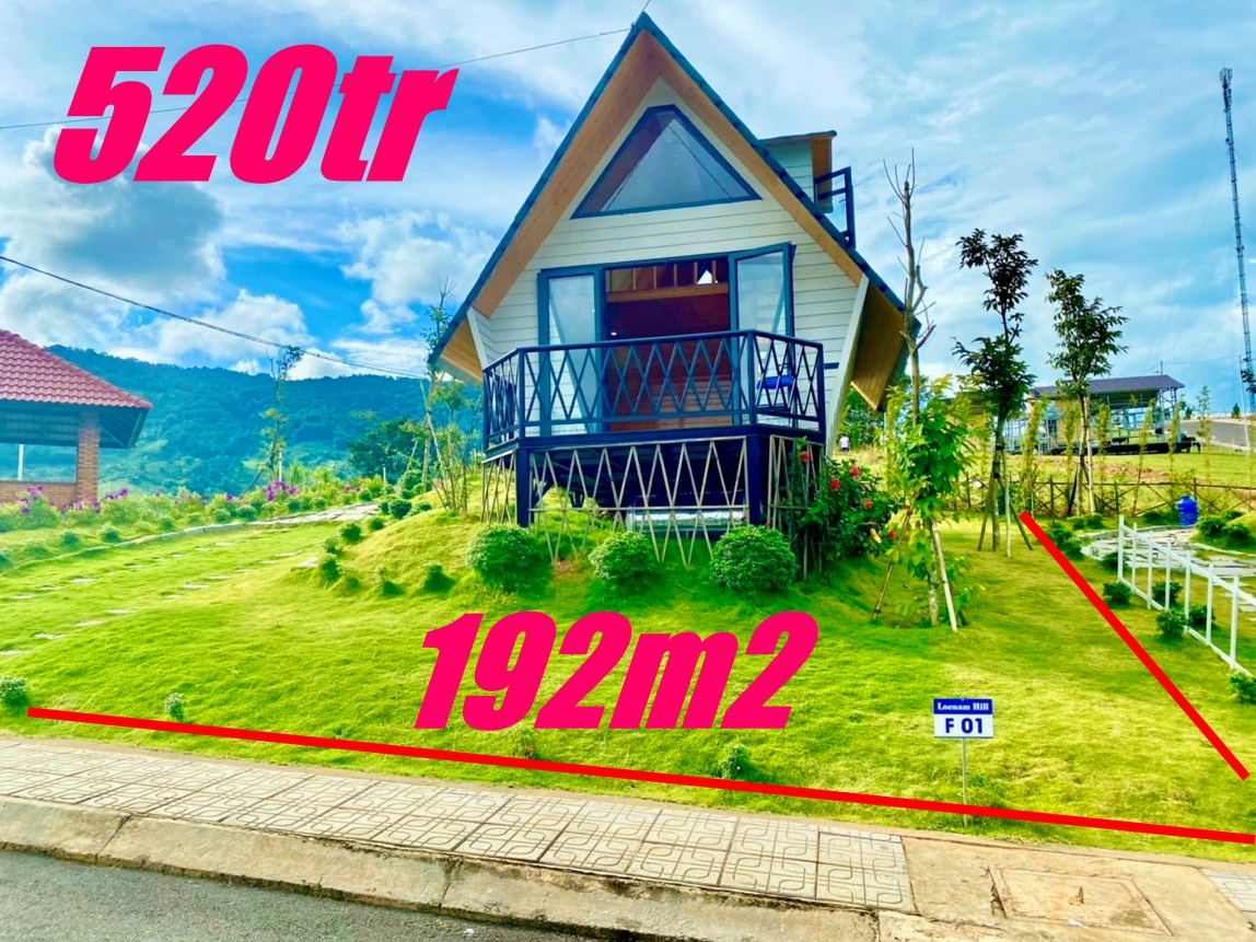NGỘP 192M2 CHỈ 530TR VIEW HỒ NGHĨ DƯỠNG ĐẸP NHẤT BẢO LỘC
