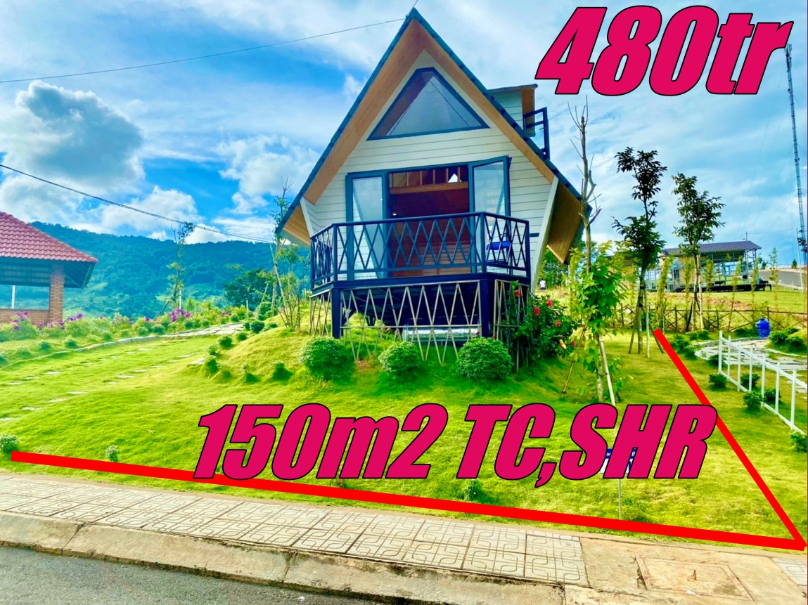 BÁN GẤP 150M2 TC,SHR VIEW HỒ, ĐỒI NGHĨ DƯỠNG SIÊU ĐẸP CHỈ 480TR