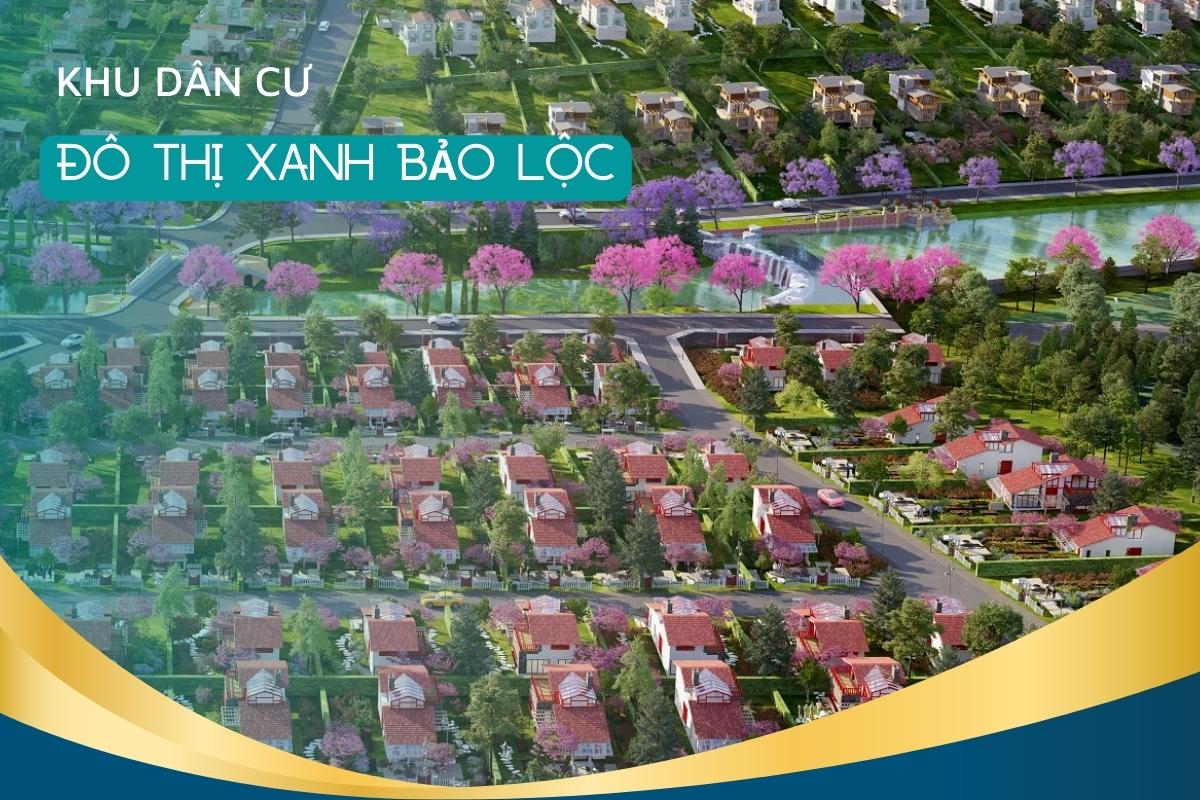 Khu dân cư Đô Thị Xanh Lamia Bảo Lộc