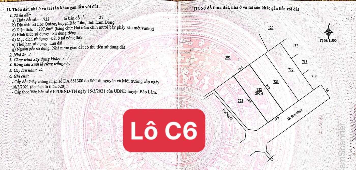 Đất nền Bảo Lộc, đụng vào phỏng tay