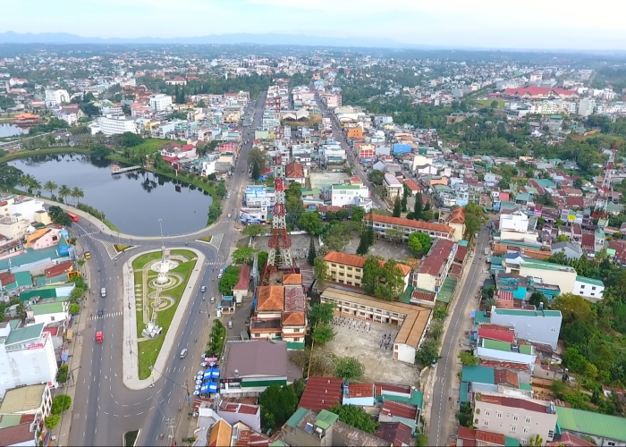 Hạ tầng thành phố Bảo Lộc đang được nâng cấp hoàn thiện